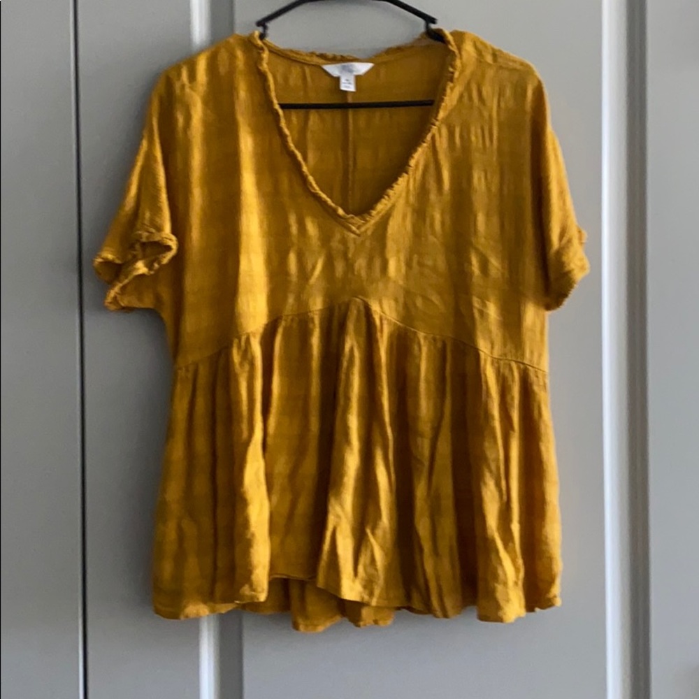 Gold Blouse